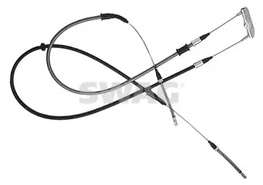 Трос, стояночная тормозная система SWAG купить